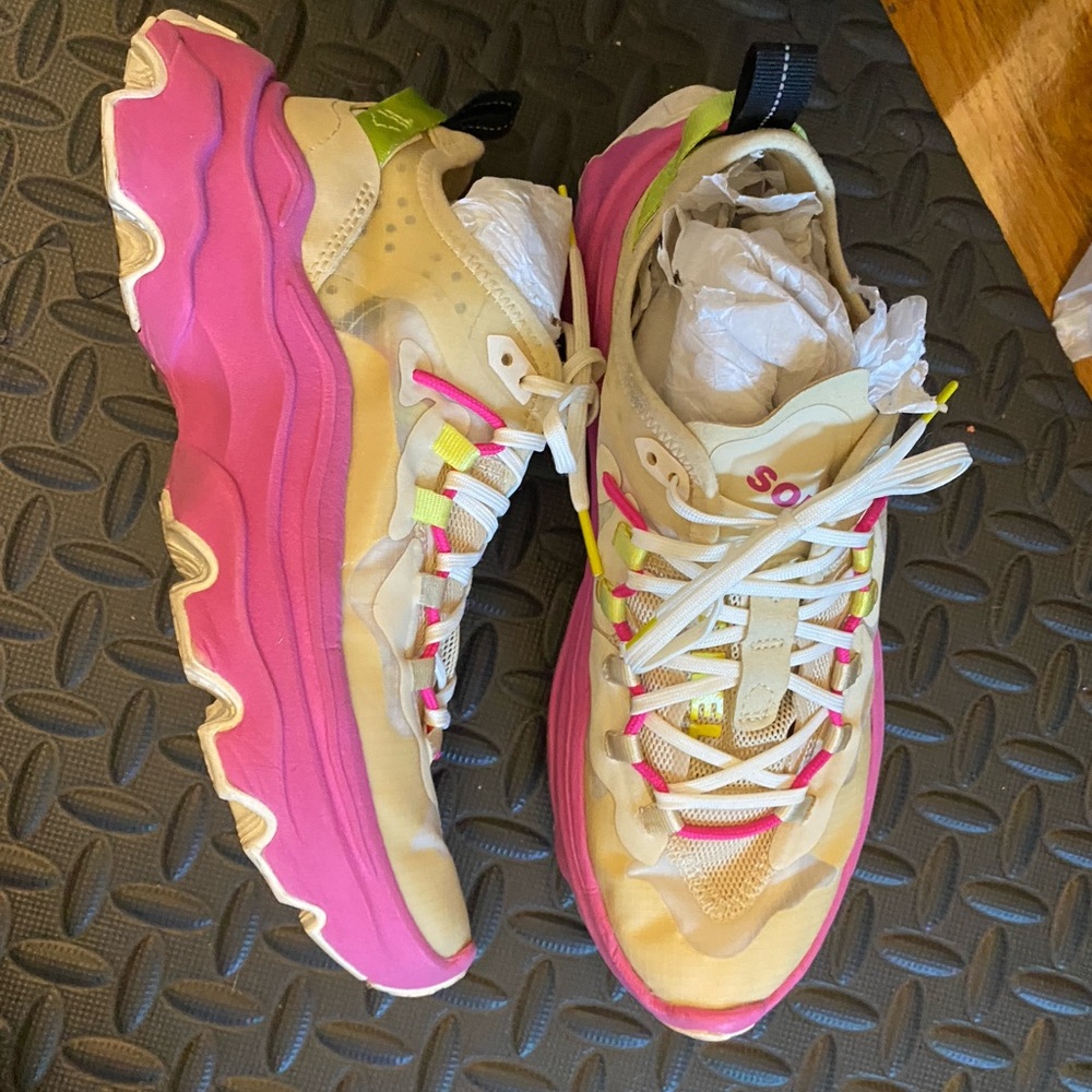 New Sorel Kinetic Breakthru Tech Lace Sneaker Women's Shoes Size 8 *original box